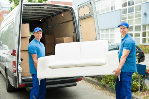 Local movers helping with a house move in Hendon