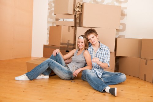 Professional packing service for a home move in Hendon