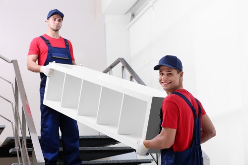 Loading furniture for a home move in Hendon
