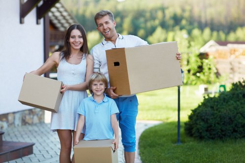 Commercial moving truck service for Hendon businesses and offices