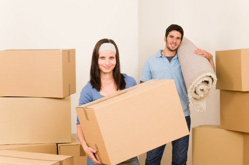 Careful loading support for a Hendon property move