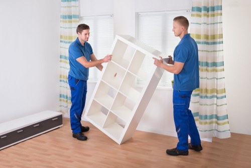 Local office removals service supporting a business move in Hendon
