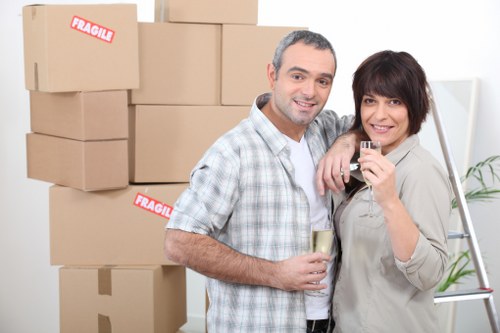 Insurance-focused van move in Hendon with careful handling